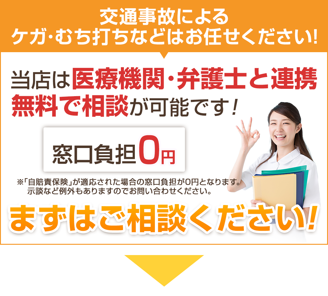 交通事故バナー